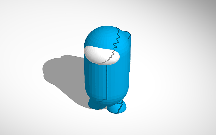 3d Design Among Us Character Tinkercad