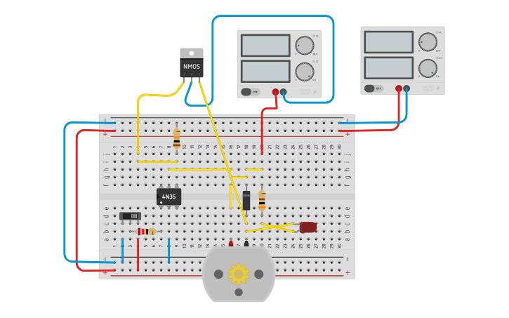Circuit design Copy of Arduino Breadboard Template - Tinkercad