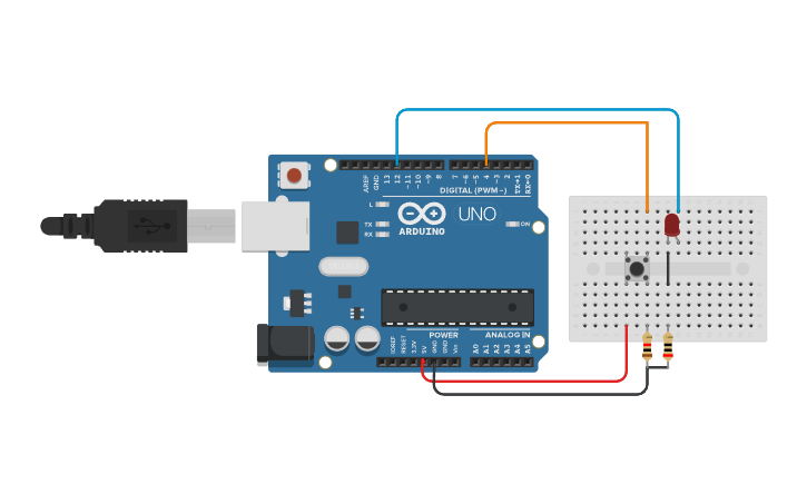 Circuit design Arduino Fundamentals(lab) | Tinkercad