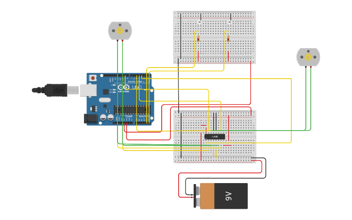 Circuit design PRACTICA 2 VALENCIA VAZQUEZ | Tinkercad