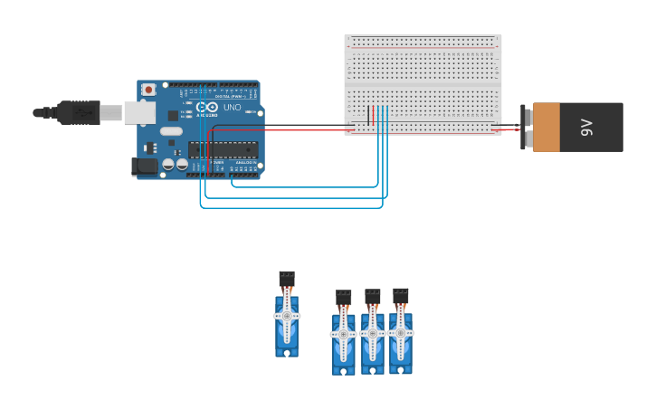 Circuit design Arduino Bluetooth Keypad Dup - Tinkercad