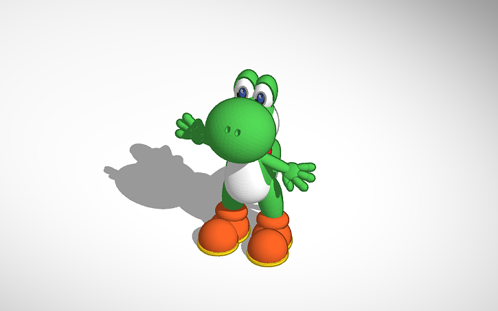 3D design yoshi - Tinkercad