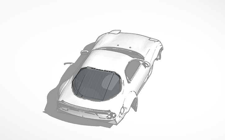 3D design Falken RX7 - Tinkercad