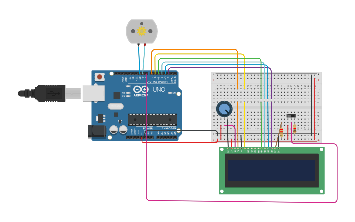 Circuit design Selection: boxes - Tinkercad