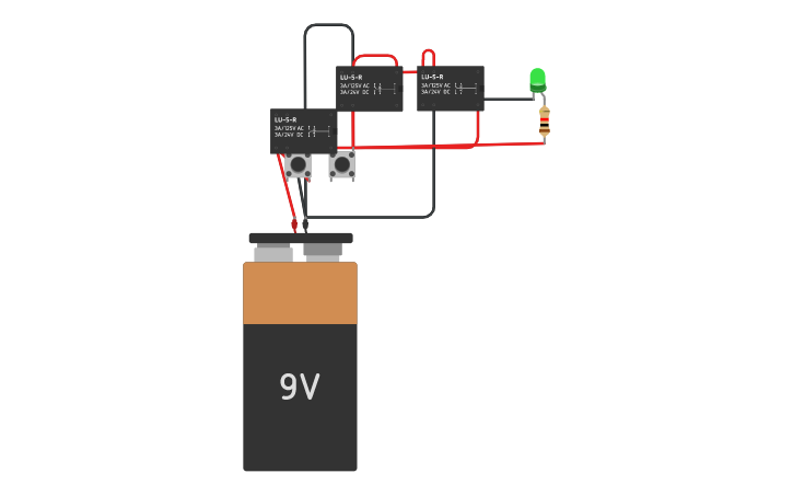 Circuit design on off - Tinkercad