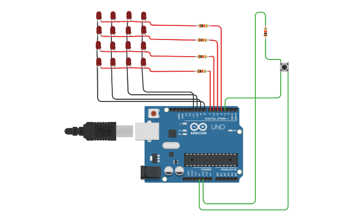 Circuit design Von,TinkerCad - Tinkercad