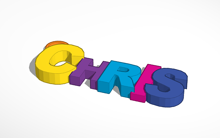 3D design Chris | Tinkercad