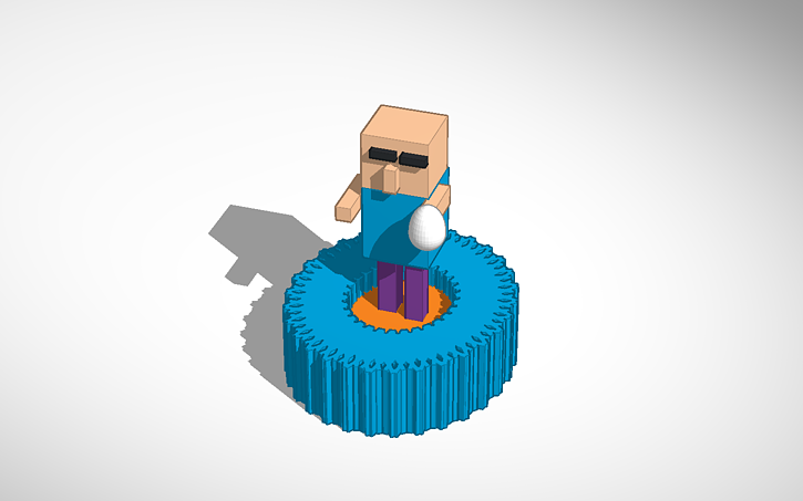 3D design minecrat | Tinkercad