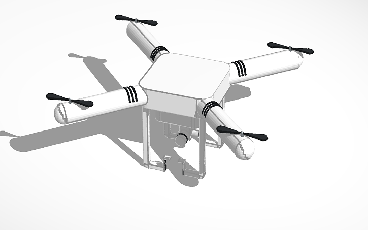 3D design Drone - Tinkercad