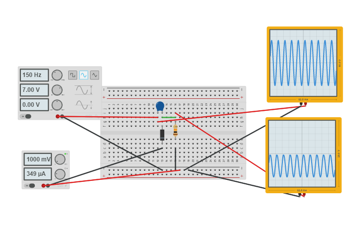 Circuit design Experiment 9(c) | Tinkercad