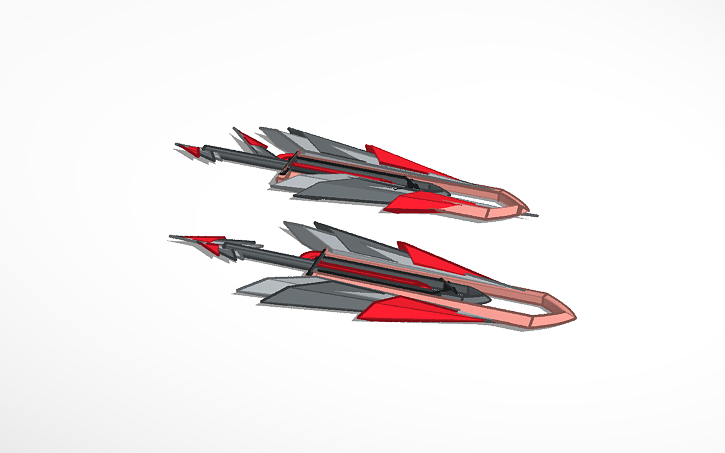 3D design gunbot gunsword | Tinkercad