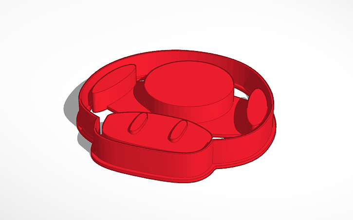 3D design Mushroom Cookie Cutter | Tinkercad