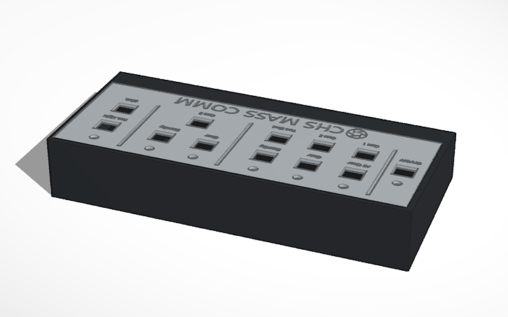 Control Box Base 3D design Control Box Base - Tinkercad