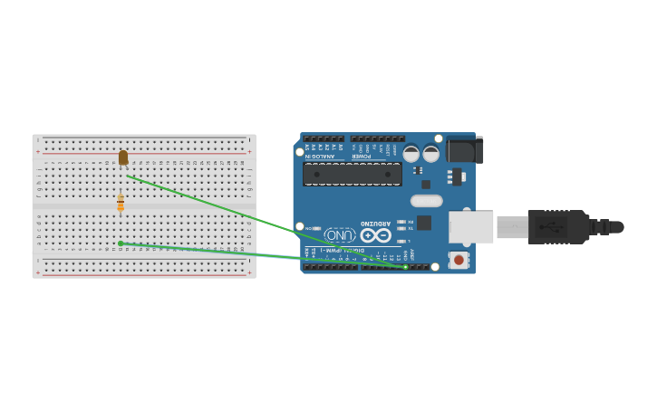 Arduino Led Cad Circuit design arduino_led_13 - Tinkercad