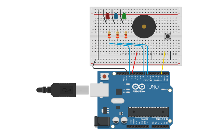 Circuit design Airsoft Time Bomb - Tinkercad