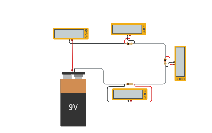 Circuit design Ohm's Law - Tinkercad