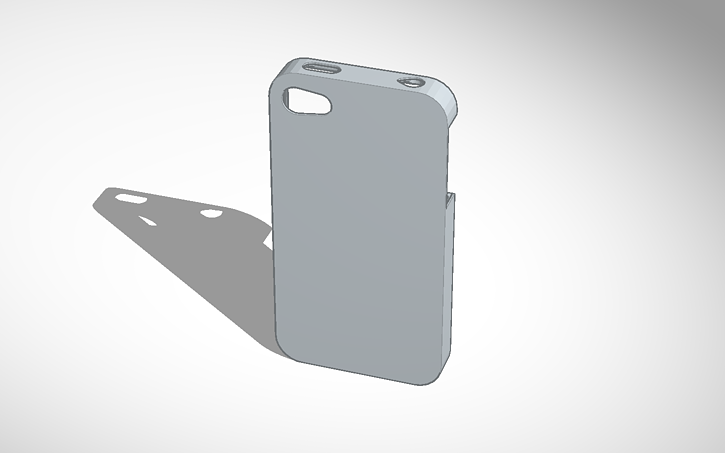 3D Design IPhone Case Tinkercad