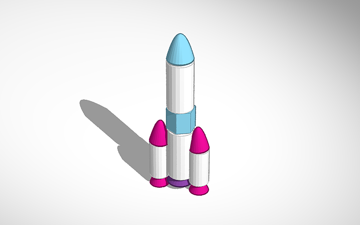3D design Rocket | Tinkercad