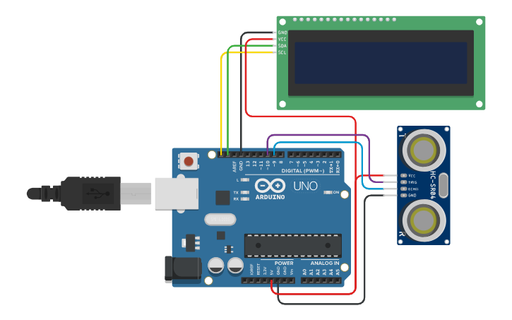 Circuit design 21_Rifani Juniarti - Ujian Praktik : 3. LCD 16x2 I2C ...