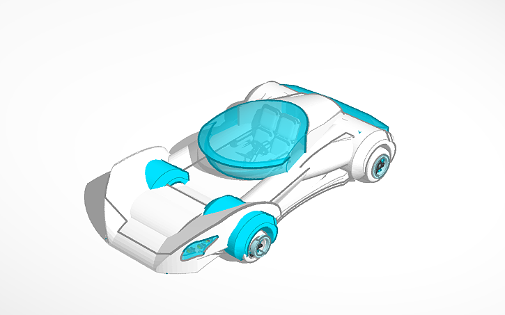 3D design Blitz Rampager (Custom Made Car) - Tinkercad