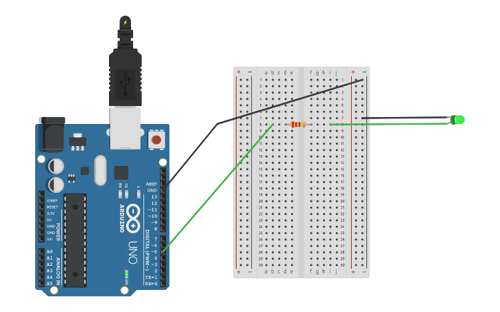 Circuit design Copy of Arduino Uno Part 2 | Tinkercad