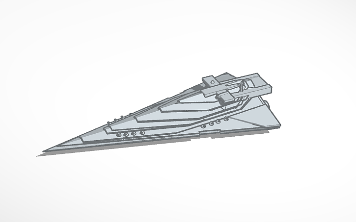 3D design destructor clase imperial | Tinkercad