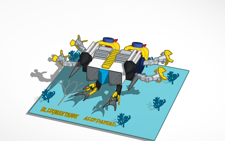 3D design rov underwater - Tinkercad