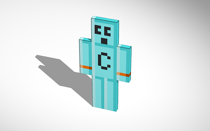 3d Design Craftee Minecraft Skin Tinkercad