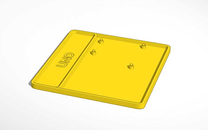 3D design AduinoUnoBreadboardTray | Tinkercad