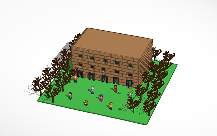 3D design Ди К.К. Тема: мой дом - Tinkercad