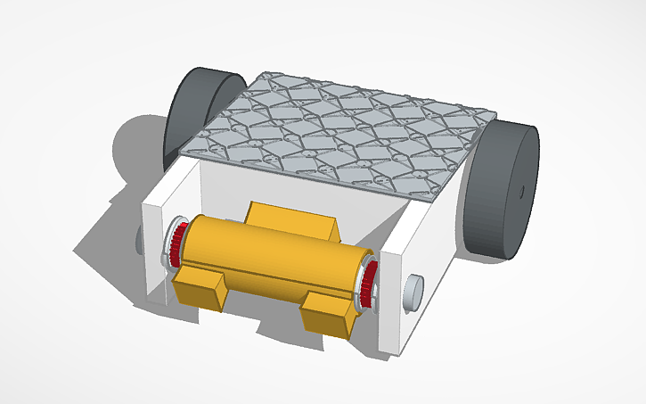 3D design to Lucasisme, Combat robot - Tinkercad