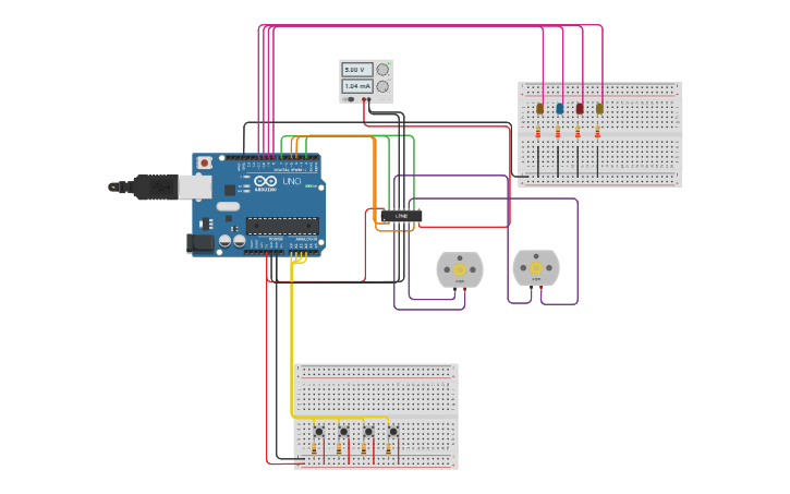 Circuit design programming sub #V.4 - Tinkercad