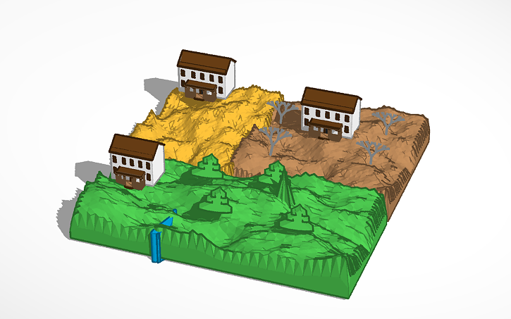 3D design mats house - Tinkercad
