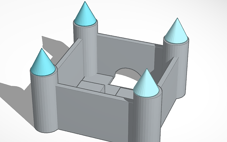 3D design my fortress | Tinkercad