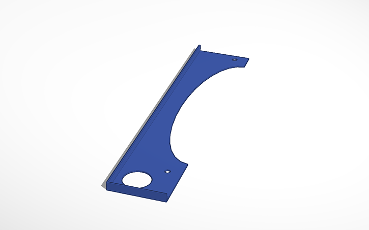 3D design Door Handle Template Right Tinkercad 3D design Door Handle Template Right Tinkercad