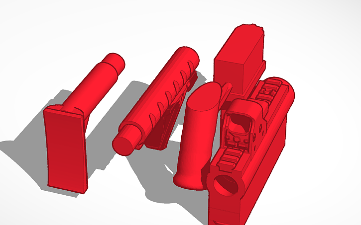 3D design M16 PROJECT | Tinkercad