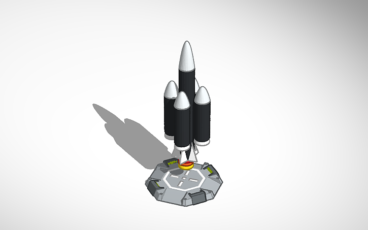 3D design Rocket | Tinkercad