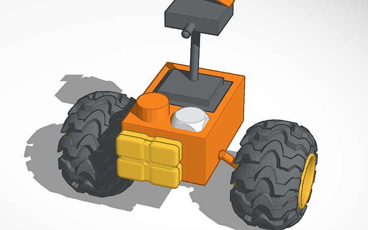 3D design Rover the rover - Tinkercad
