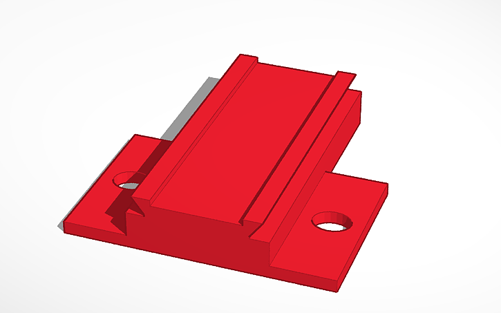 3D design RDF mounting bracket v2 | Tinkercad