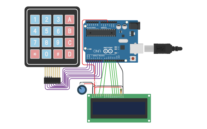 Circuit design ENCODER | Tinkercad