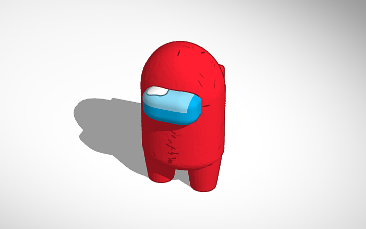 3d Design 어몽어스among Us Tinkercad 3785