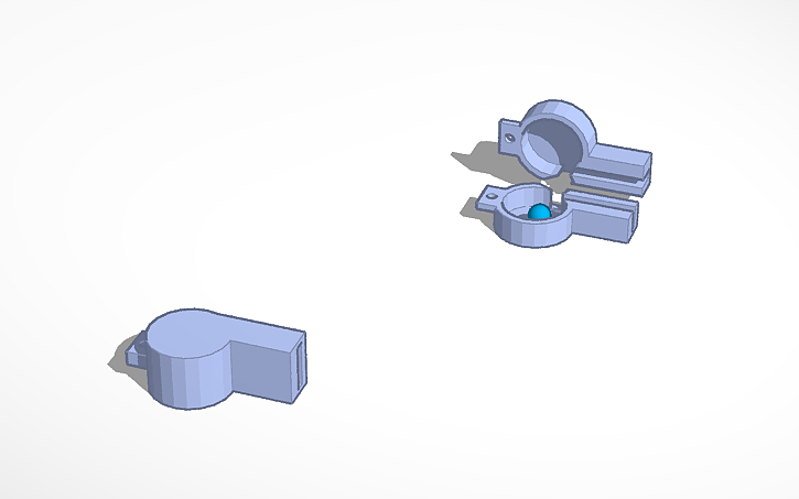 3D design Whistle - Tinkercad