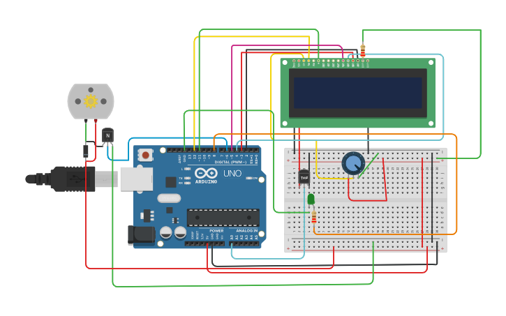 Automatic room temperature controller