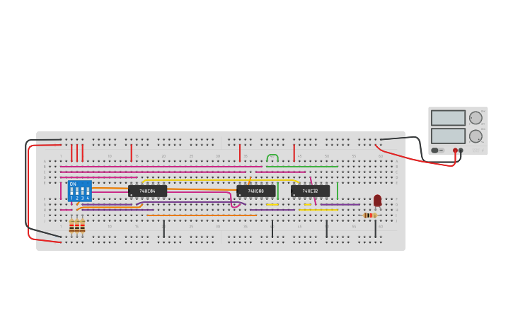 Circuit Design Given Boolean Expression Tinkercad