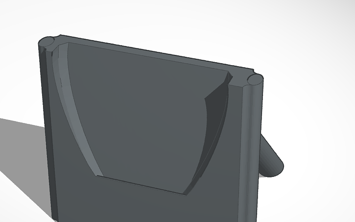 3D Design Guitar Pick Display Tinkercad