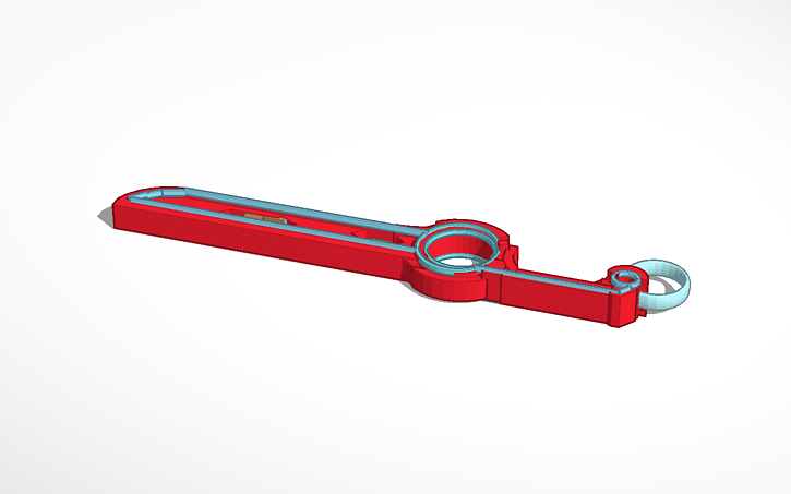 3D design Monado Keychain (done!) - Tinkercad