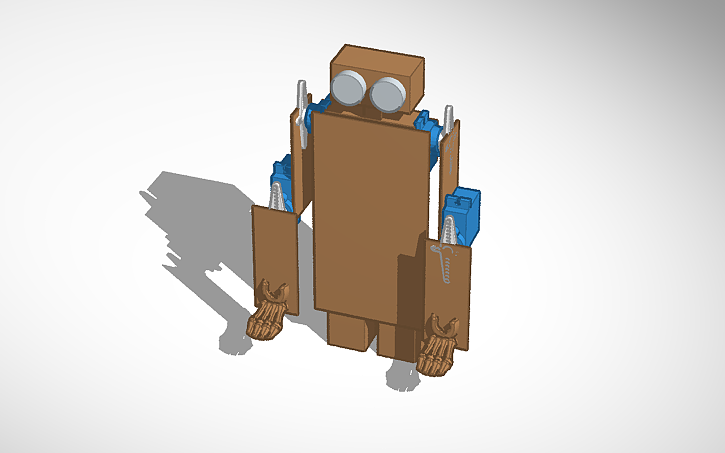 3D design ROBOT - Tinkercad