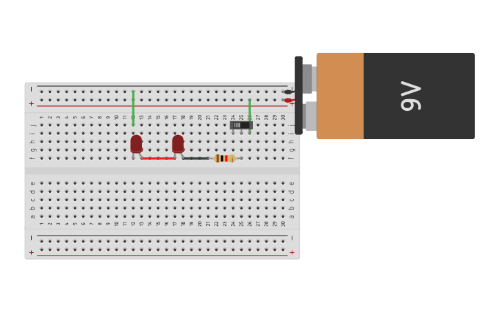 Circuit design slide switch - Tinkercad