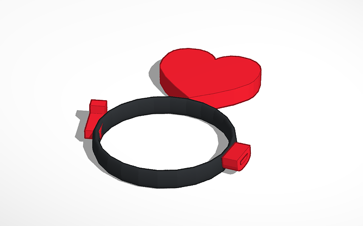 3D design undertale ring | Tinkercad