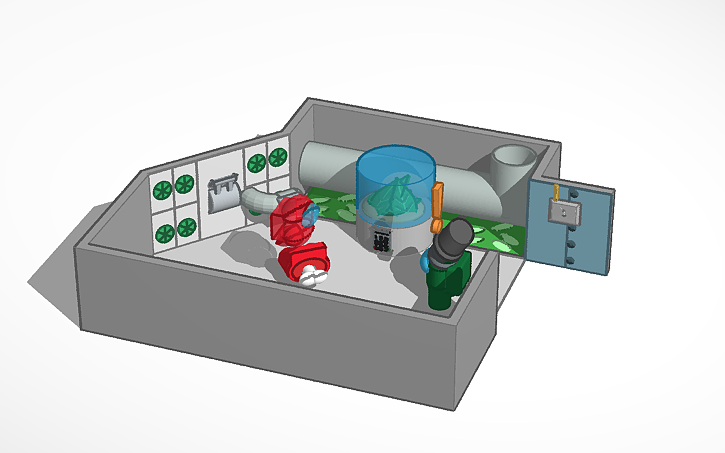 3D design O2 Among Us | Tinkercad